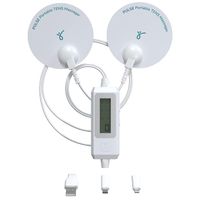 Caresmith Battery Powered Pulse Tens Physiotherapy Massager, White